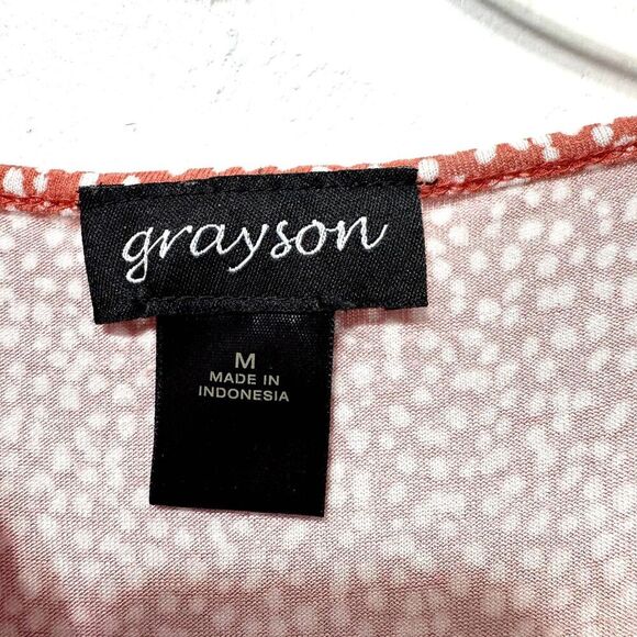 Blouse Shirt Bundle of 3 Long Sleeve Grayson Forever 21 Pink Womens sz Medium - Picture 9 of 10